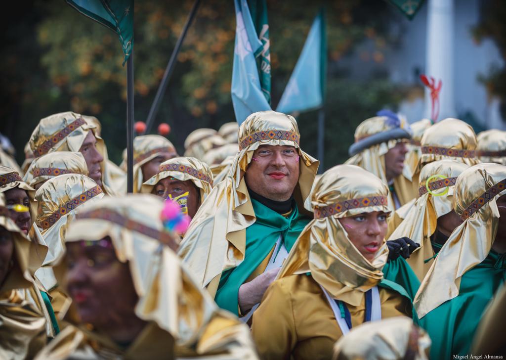 Smart watch on blue background