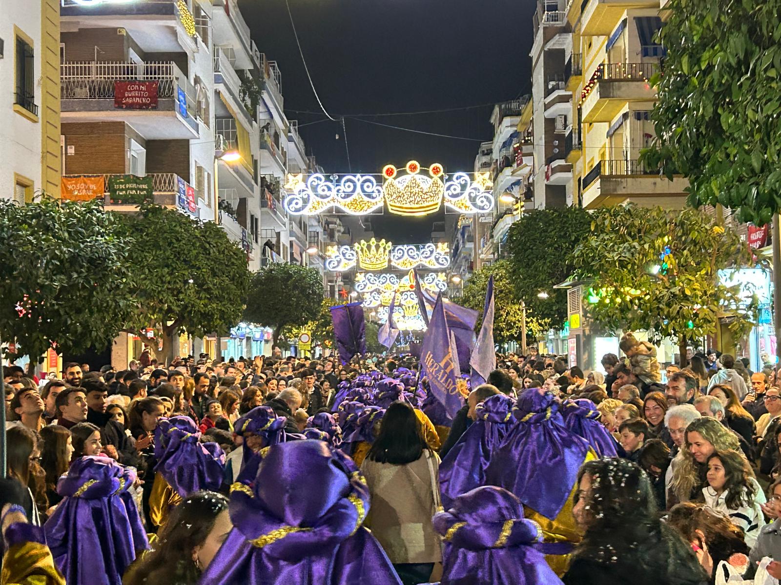 Smartphone on black background